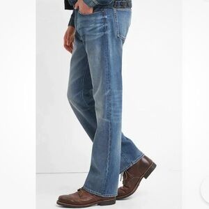 Gap Men's Denim Blue Jeans Boot Medium Authentic 34x30